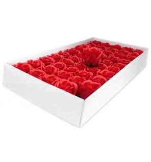 Flor de manualidades deco mediana - roja