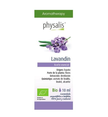 Aceite esencial de lavandin bio 10 ml Physalis