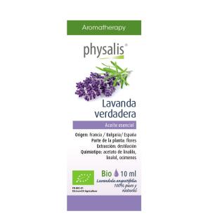 Aceite esencial de lavanda verdadera bio 10 ml Physalis