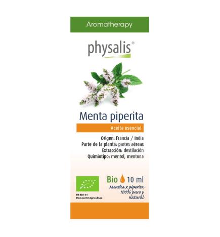 Aceite esencial de menta piperita bio 10 ml Physalis