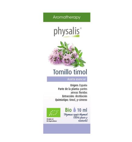 Aceite esencial de tomillo timol bio 10 ml Physalis