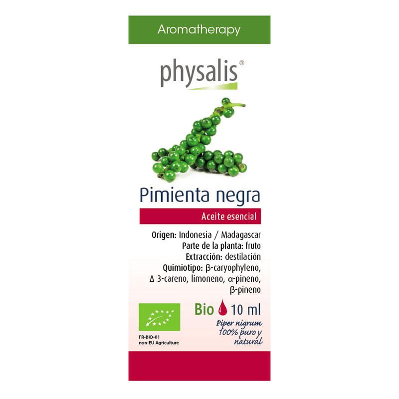 Aceite esencial de pimienta negra bio 10 ml Physalis