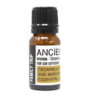 10ml Aceite Esencial para difusor de coche- Viaje familiar