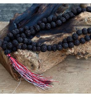 108 Rudraksha Japa Mala - Oscuro