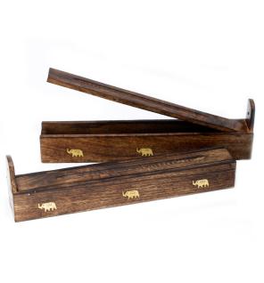 Mango Wood Incense Box - Assorted