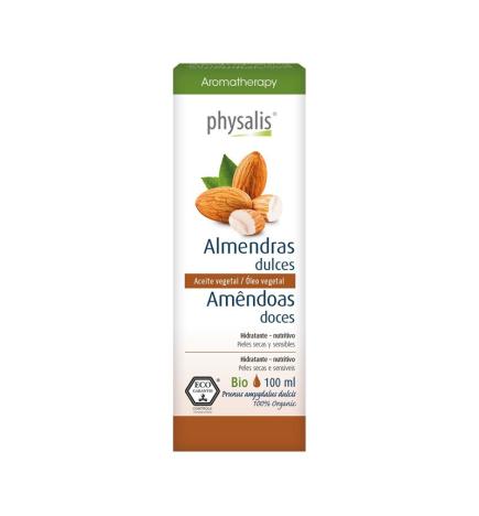 Aceite vegetal de almendras dulces bio 100ml Physalis