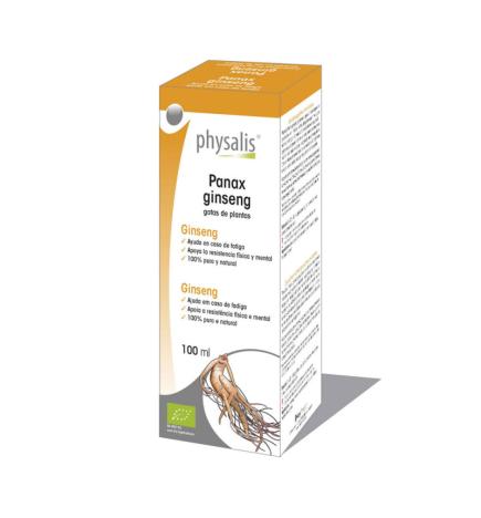 Ginseng (panax ginseng) extracto hidroalcoholico bio 100ml Physalis