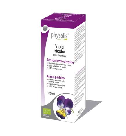 Viola tricolor (pensamiento) extracto hidroalcoholico bio 100ml Physalis