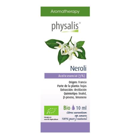 Aceite esencial de neroli (azahar) bio 10ml Physalis