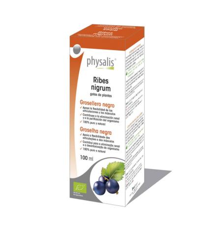 Grosellera negro (ribes nigrum) extracto hidroalcoholico bio 100ml Physalis