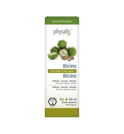 Aceite vegetal de ricino bio 100ml Physalis