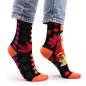Calcetines de bambú Hop Hare (S/M) - Buda rosa y loto