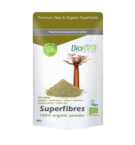 Superfibres/superfibras polvo superfood bio 300g Biotona