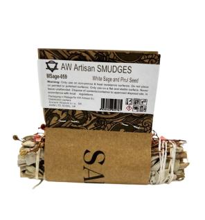 Atado de Hierba - Salvia Blanca y Semilla de Pirul