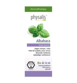 Aceite esencial de albahaca (basilico) bio 10ml Physalis