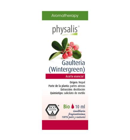 Aceite esencial de gaulteria (wintergreen) bio 10ml Physalis