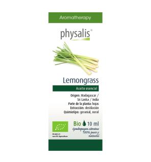 Aceite esencial de lemongrass bio 10ml Physalis