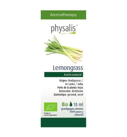 Aceite esencial de lemongrass bio 10ml Physalis