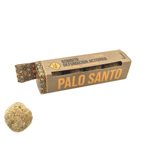 Caja de 4 Bombitas de Incienso Palo Santo