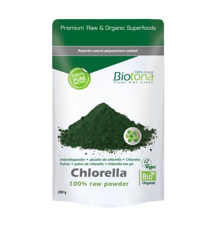 Chlorella polvo superfoods bio 200g Biotona