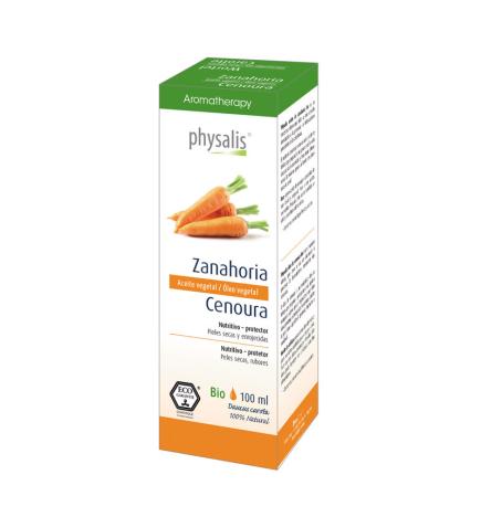 Aceite vegetal de zanahoria bio 100 ml Physalis