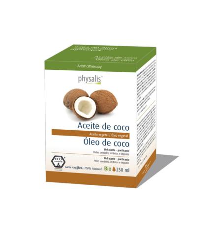 Aceite vegetal de coco bio 250ml Physalis