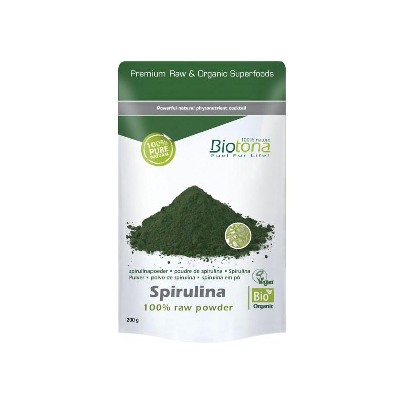 Espirulina polvo superfood bio 200g Biotona