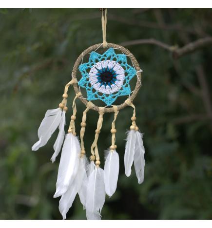 Atrapasueños-Macramé Azul12cm (Colores Surtidos)