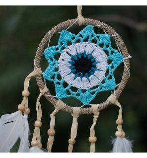 Atrapasueños-Macramé Azul12cm (Colores Surtidos)