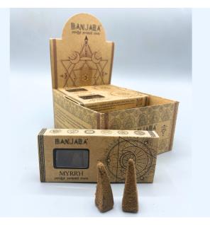 Conos piramidales Banjara Smudge - Mirra