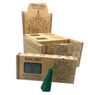 Conos piramidales Banjara Smudge - Patchouli
