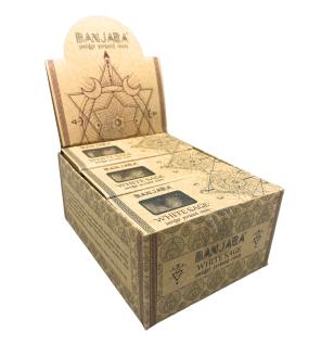 Conos piramidales Banjara Smudge - Trigo blanco