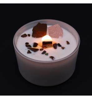 Velas de Cristal de Chakra - Chakra Sagrado