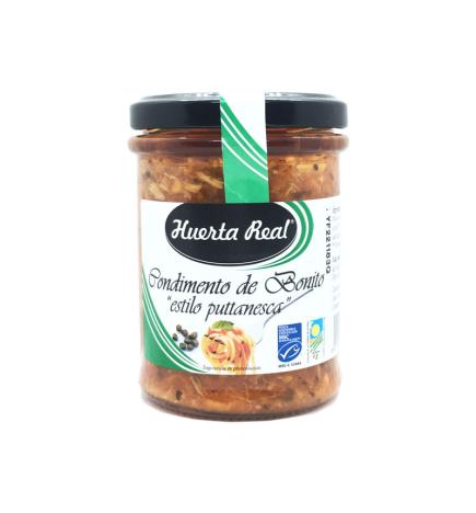 Salsa puttanesca con bonito MSC Bio 212ml Huerta Real