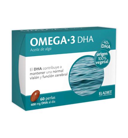 Omega 3 DHA 60 perlas Eladiet