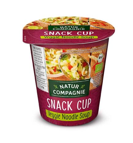 Vaso noodle verduras con espirales Bio 50g Natur Compagnie