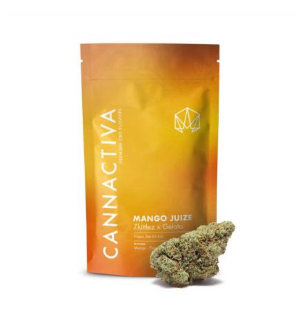 Flor de CBD Premium Mango Juize 2g Cannactiva