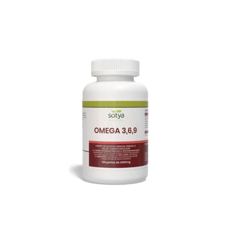 Omega 3,6,9 1400mg 100 perlas Sotya