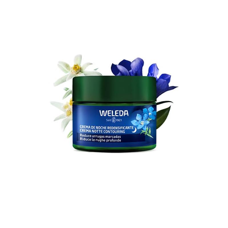 Crema de Noche Redensificante de Genciana Azul y Edelweiss 40ml Weleda