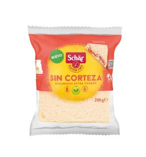 Pan Sandwich sin corteza 200g Schar