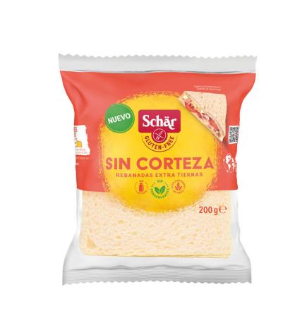 Pan Sandwich sin corteza 200g Schar