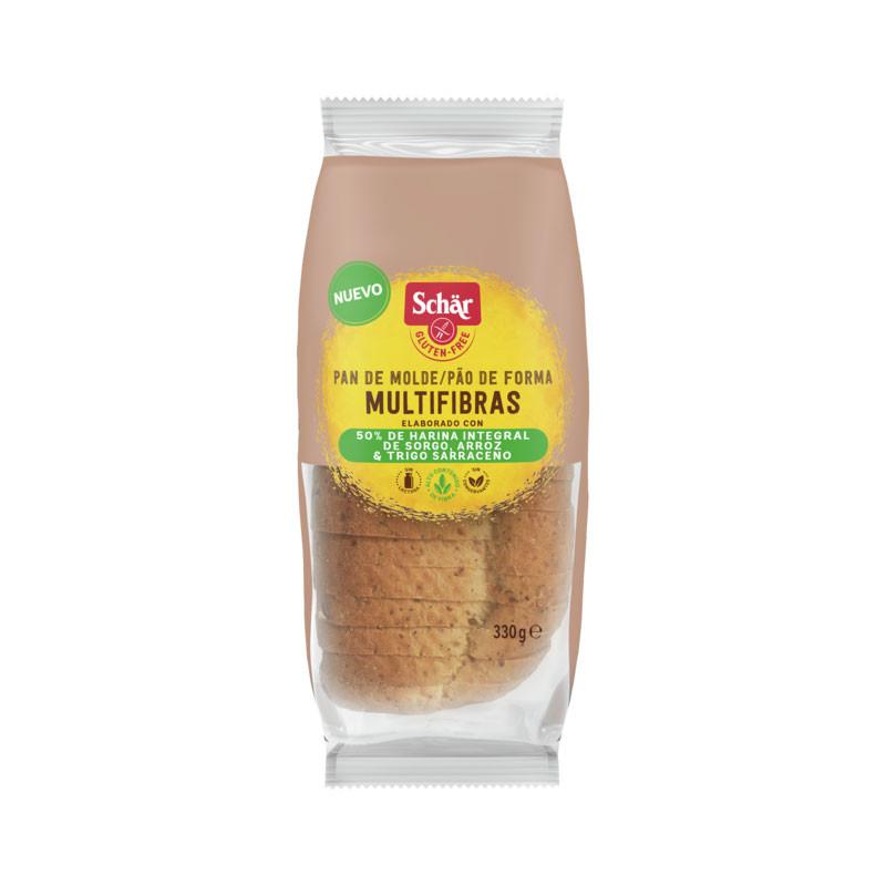 Pan de Molde Multifibras 330g Schar