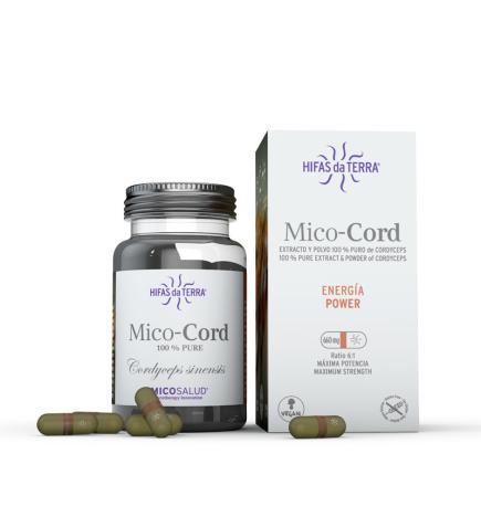 Mico Cord-Cordiceps 30 capsulas Hifas da terra