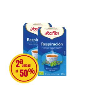 Yogi Tea Respiracion 2º unidad al 50% 17 filtros BIO