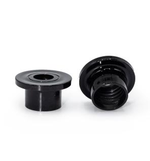 Accesorio difusor de 28 mm - Forma de T de plástico negro (se adapta a 21-32)