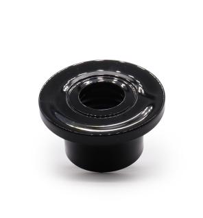 Accesorio difusor de 28 mm - Forma de T de plástico negro (se adapta a 21-32)