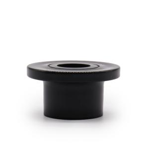 Accesorio difusor de 28 mm - Forma de T de plástico negro (se adapta a 21-32)