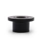 Accesorio difusor de 28 mm - Forma de T de plástico negro (se adapta a 21-32)