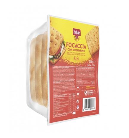 Focaccia rosmarino-romero 3x66g Schar