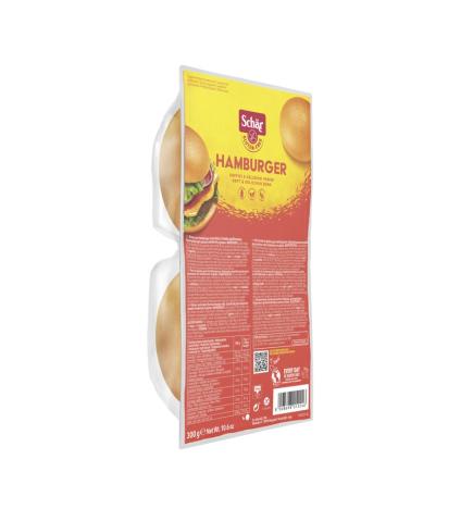 Pan de hamburguesa 4x75g 300g Schar